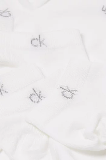 Logo Sneaker Socks, Set of 3