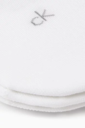 Logo Invisible Socks, Set of 3