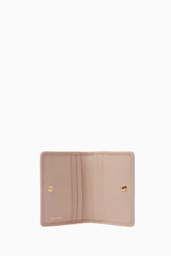 Card Holder in Matelassé Leather