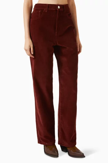 Bruun Baggy Pants in Cotton Corduroy