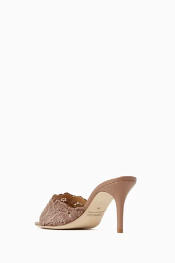 Como 75 Mules in Crochet Lace