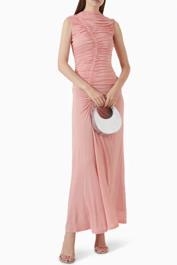 Gillan Ruched Maxi Dress