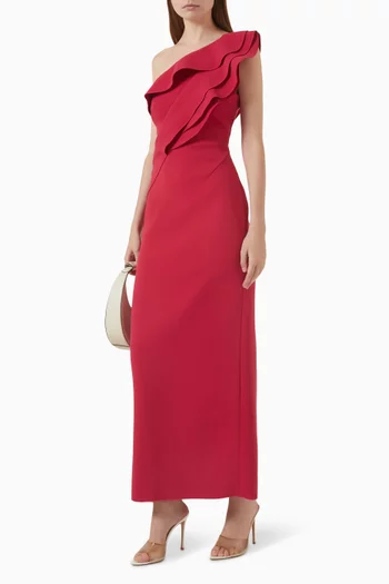 Matlock One-shoulder Maxi Dress