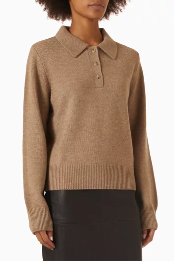 Gine Knit Sweater in Merino Wool Blend