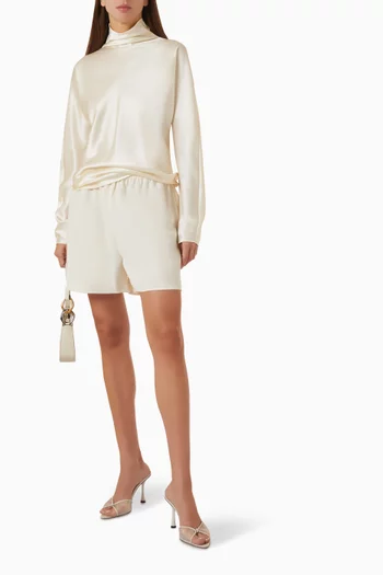 Maddy Shirt in Satin