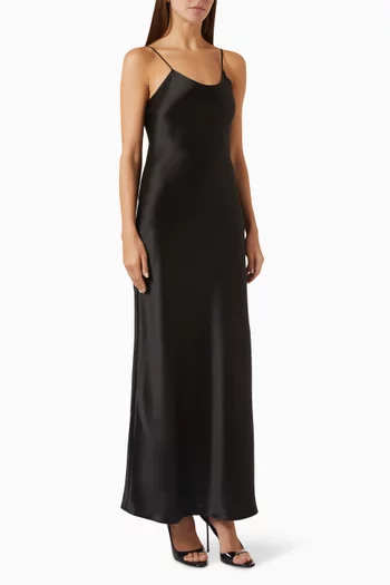 Winona Dress in Satin