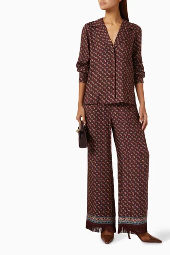 Rania Top in Silk Blend