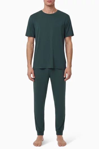 Henry T-shirt & Pant Pyjama Set in TENCEL™ Modal