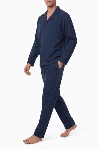 Flannel Long Pyjama Set