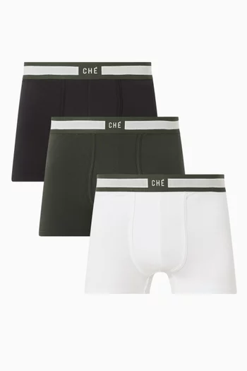 Signature Boxer Trunks, Set of 3