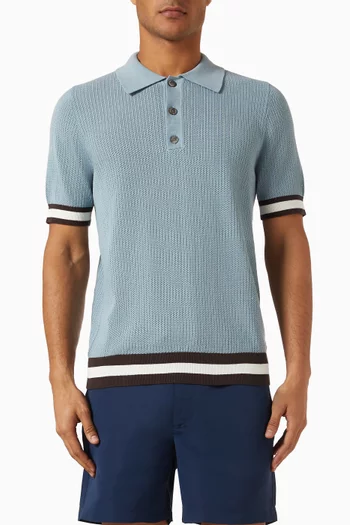 Quinn Polo T-shirt in Cotton-knit
