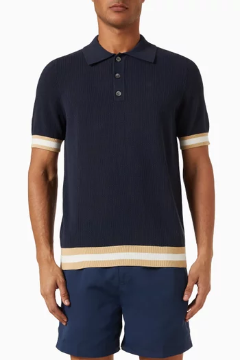Quinn Polo T-shirt in Cotton-knit