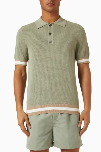 Quinn Polo T-shirt in Cotton-knit