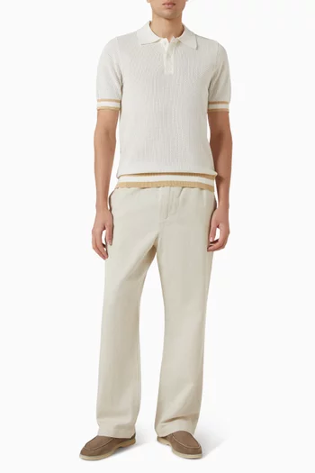 Quinn Polo T-shirt in Cotton-knit