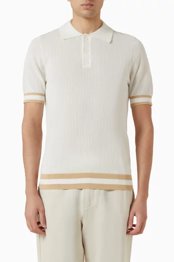 Quinn Polo T-shirt in Cotton-knit