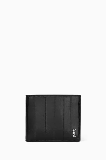 Tiny Cassandre East/West Wallet in Eel