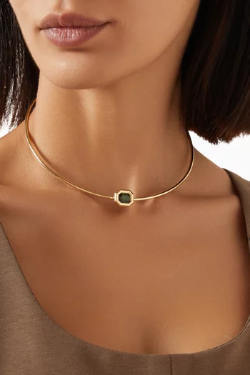 Tourmaline Necklace in 18kt Yellow Gold