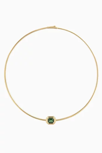 Tourmaline Necklace in 18kt Yellow Gold