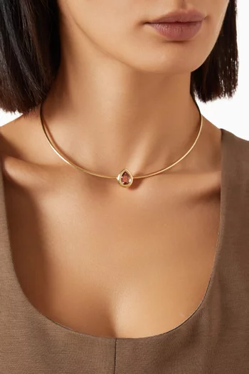 Ruby Necklace in 18kt Yellow Gold