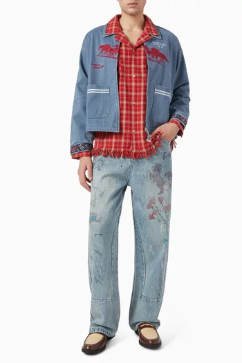 Hand Art Jeans in Denim