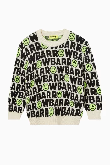 Allover Logo Jumper