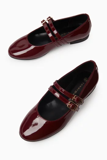 Ballerina Flats in Patent Leather
