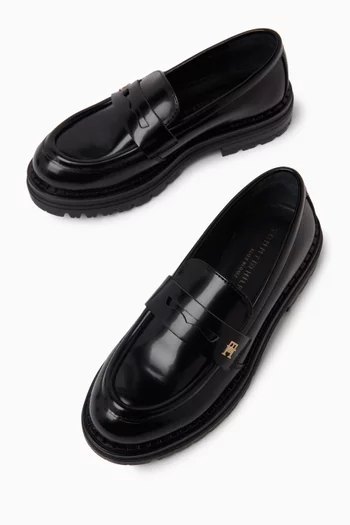 Low-cut Loafers in Calfskin Leather