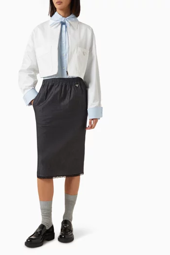 Chino Blouson Jacket in Cotton