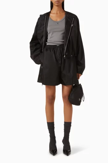 Blouson Jacket in Re-Nylon