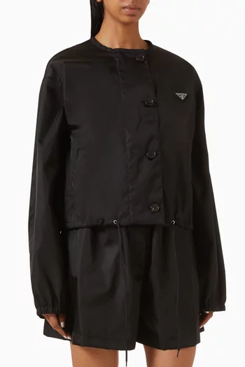Blouson Jacket in Re-Nylon