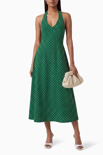 Volume Hatlerneck Dress