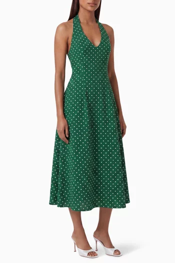 Volume Hatlerneck Dress