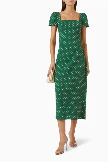 Square-neck Slip Dress