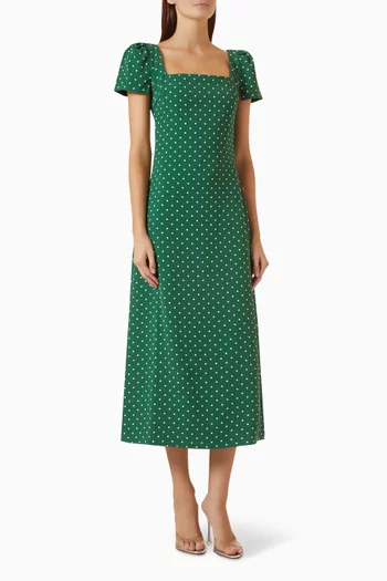 Square-neck Slip Dress
