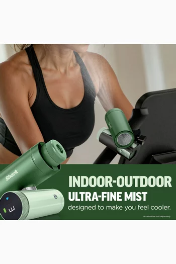 Shark ChillPill 3-in-1 Fan, Mist & InstaChill System – Green