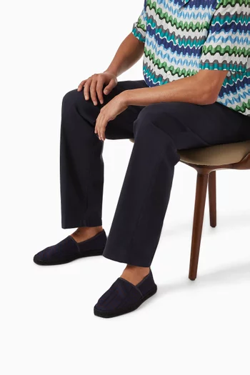 Corfu Raschel Offset Espadrilles
