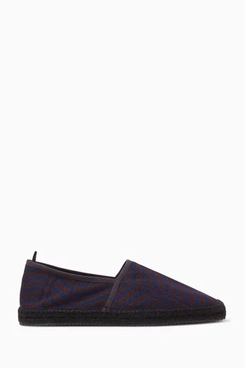 Corfu Raschel Offset Espadrilles