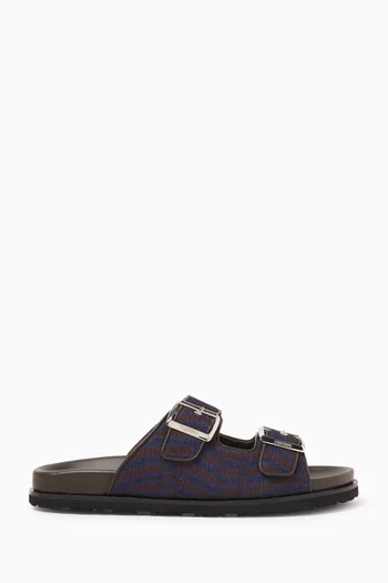 Emil Raschel Offset Sandals