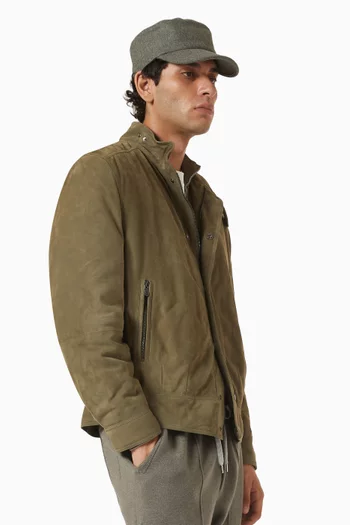 Field Cap in Virgin Wool Flannel
