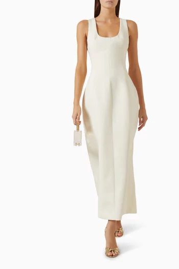 Volume Midi Dress