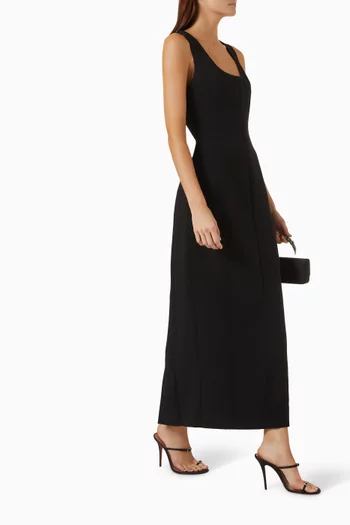 Volume Midi Dress