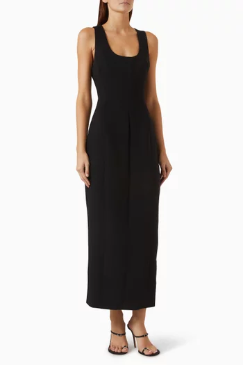 Volume Midi Dress