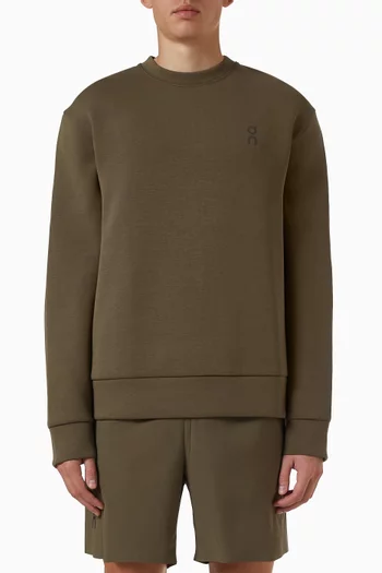 Focus Tech Sweatshirt in Cotton-blend