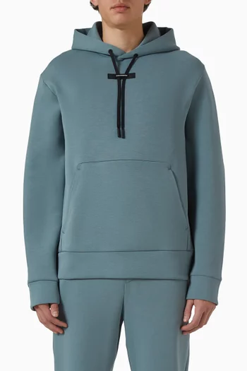 Focus Tech Hoodie in Cotton-blend