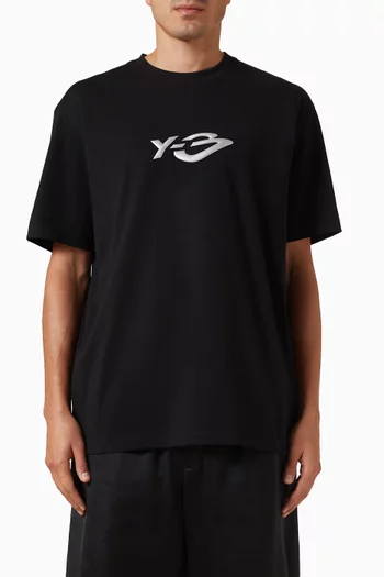 Liquid Logo T-shirt in Cotton