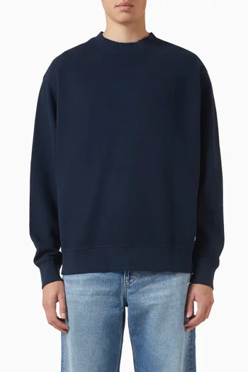 Crewneck Sweatshirt in Cotton