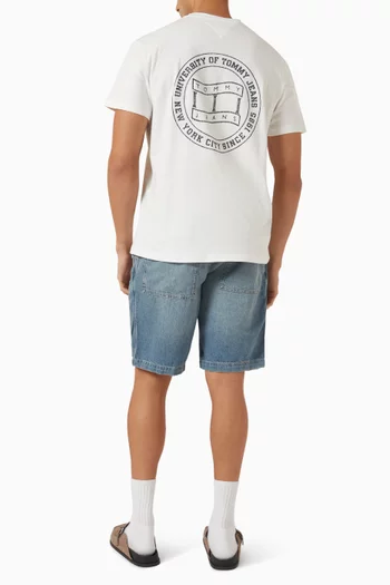 Crest T-shirt in Jersey