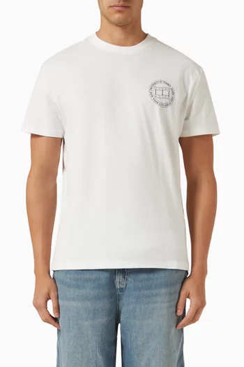 Crest T-shirt in Jersey
