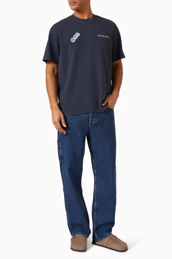 Jaimie Loose Carpenter Jeans in Denim