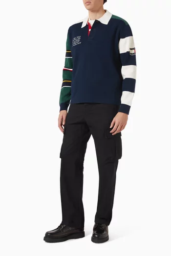 Rugby Knit Shirt in Cotton